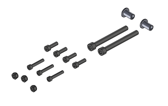 Visserie pour barrière de protection Jumbo