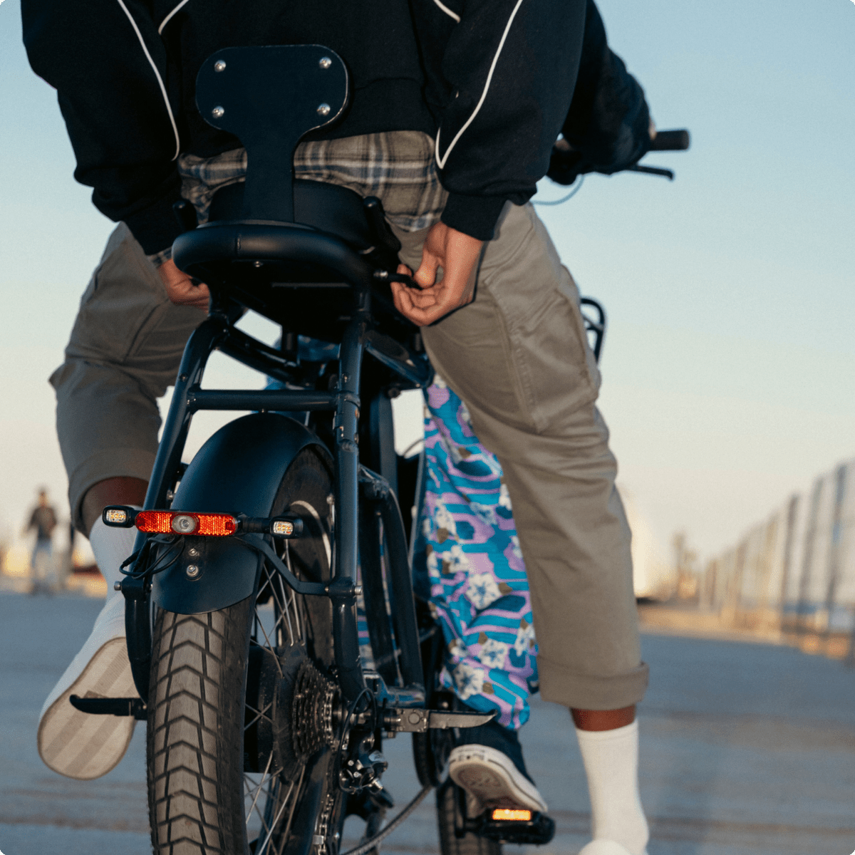 Ritmic Duo - vélo électrique cargo biplace - ElwingStandardGris charbon