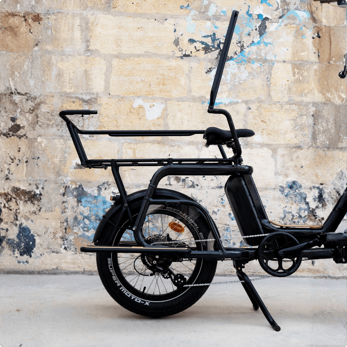 Ritmic Jumbo - vélo électrique cargo longtail - ElwingStandardGris charbon #couleur_gris-charbon