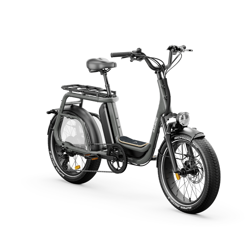 Ritmic Solo - vélo électrique cargo compact - ElwingStandardGris charbon #couleur_gris-charbon