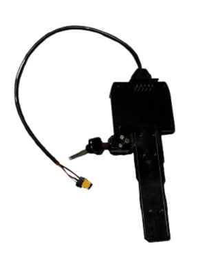 Interface batterie + verrou + clé pour contrôleur Yuvy 1 et 2 (connecteur XT60 jaune) - Ritmic
