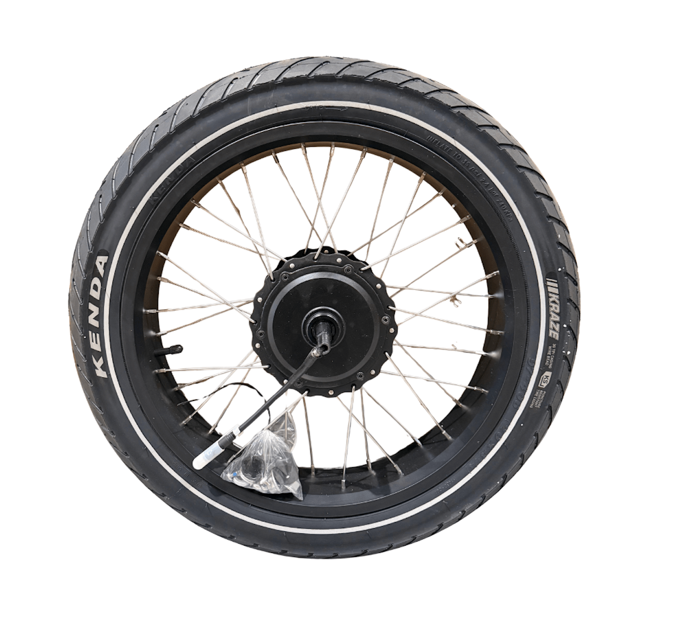 Moteur arrière pour Yuvy 1 avec pneu monté - Ritmic
