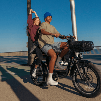 Ritmic Duo - vélo électrique cargo biplace - ElwingStandardGris charbon 