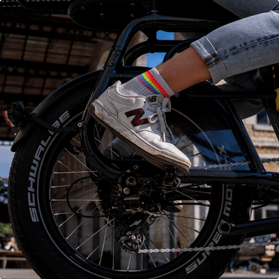 Ritmic Duo - vélo électrique cargo biplace - ElwingStandardGris charbon 