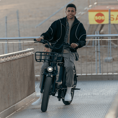 Ritmic Duo - vélo électrique cargo biplace - ElwingStandardGris charbon 