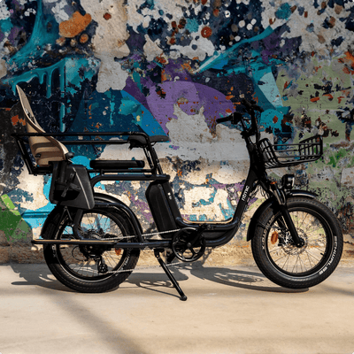 Ritmic Jumbo - vélo électrique cargo longtail - ElwingStandardGris charbon #couleur_gris-charbon