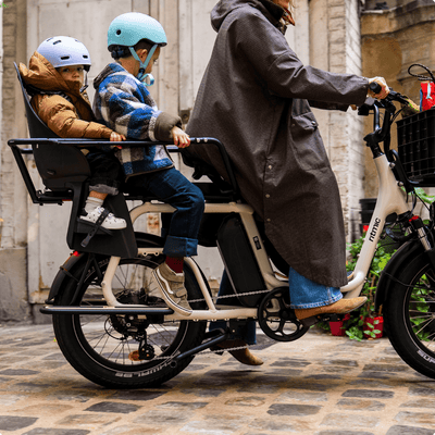 Ritmic Jumbo - vélo électrique cargo longtail - ElwingStandardBlanc perlé #couleur_blanc-perle