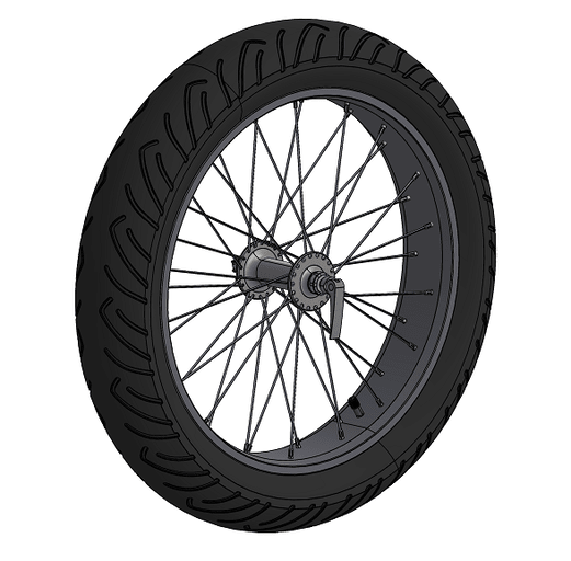 Roue avant complète - Ritmic - Ritmic