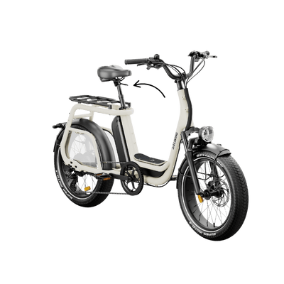 Tige de selle télescopique avec poignée - Elwing