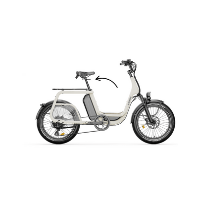 Tige de selle télescopique avec poignée - Elwing