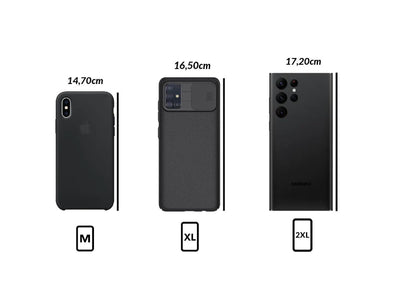 Support smartphone vélo étui magnétique - ElwingXL - hauteur < 16.5 cm